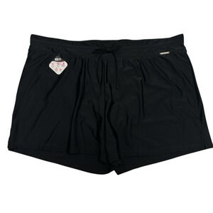 ZeroXposur Swim Suit Bottom 3X Black Quick Dry UPF 30 Sun Smart Action Shorts